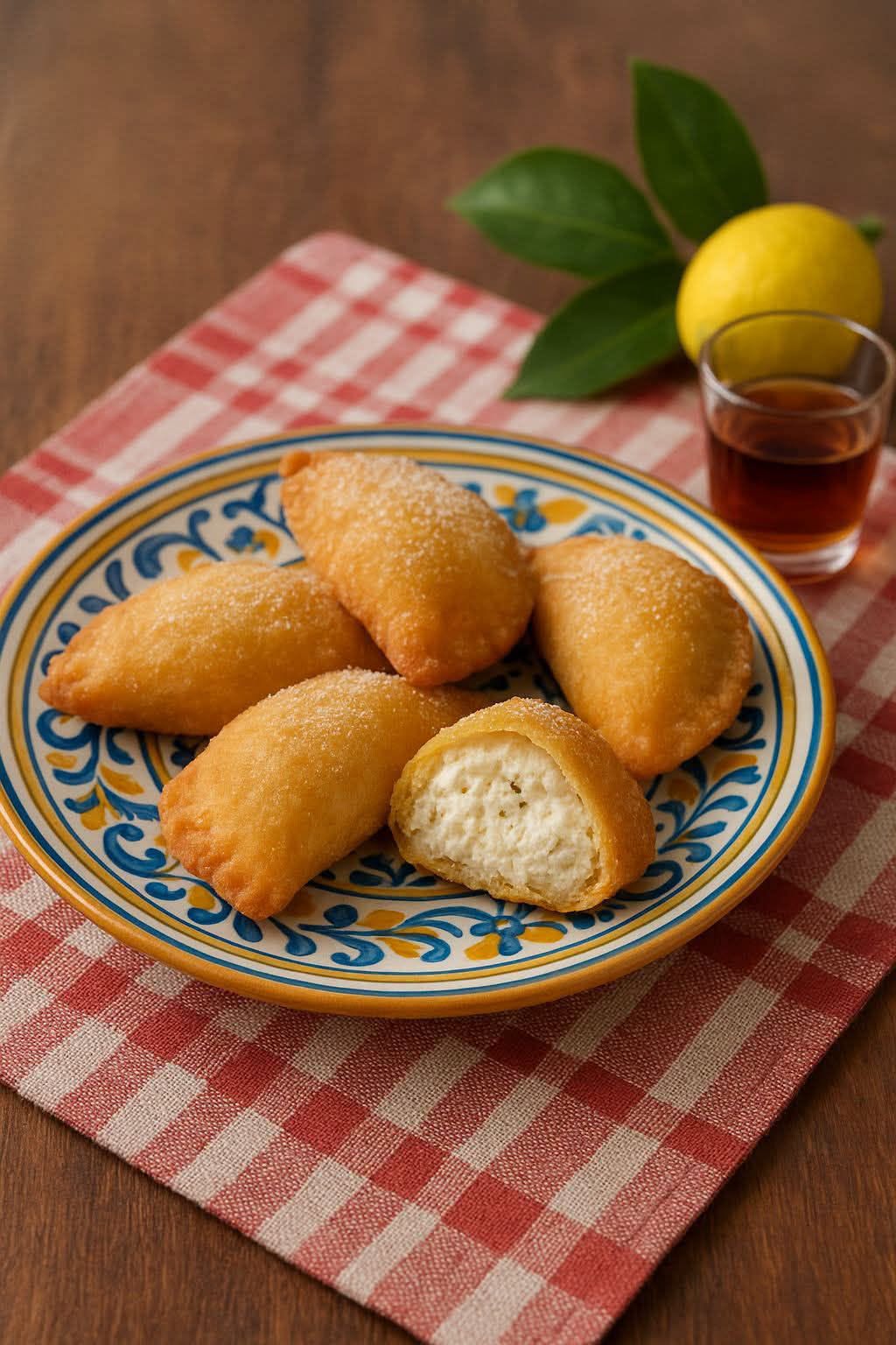 Cassatedde Siciliane Fritte